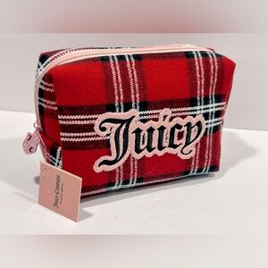 Juicy Couture Women's Cosmetics Bag / Flannel Material Multicolor